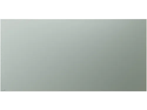 Mat Glasbord 100x200cm Sage Green rechte hoeken