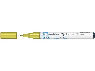 Metallic marker Schneider Paint-It 011 2mm geel metallic - 3