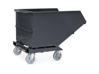 Afvalbakken 4704 Ral7016 800kg 800 liter - 2