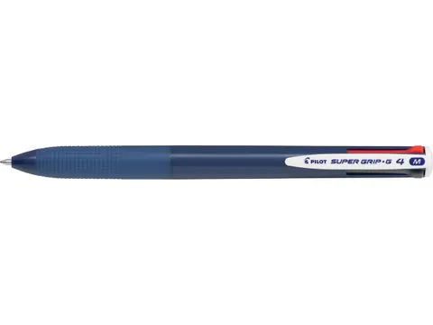 - Super Grip-G 4 - Balpen 4 Kleuren - Medium