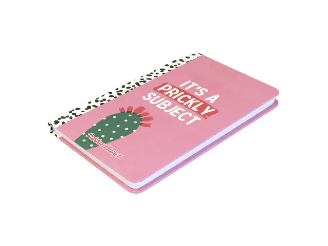 Carnet de notes Pukka Pad 13x21cm SC ligné It's a Prickly Subject