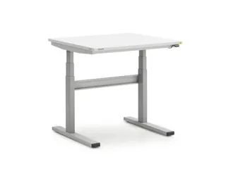 ESD-montagetafel,HxBxD 630-1270x900x800mm,blad gelamineerd grijs - 2