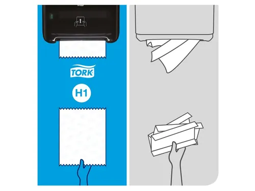 Tork 290059 H1 Matic Universal Handdoekrol Wit 1-laags 280m