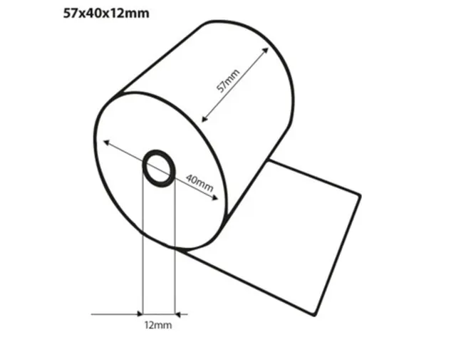 Kassarol Quantore 57x43x12mm Thermisch