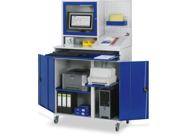 Computerkast 1895x1100x520mm Verrijdbaar