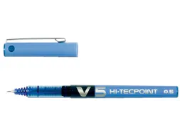 Rollerpen Pilot Hi-Tecpoint V5 0.5mm Fijne punt Blauw