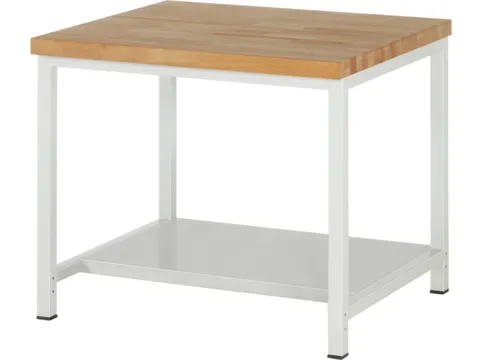 werkbank,HxBxD 840-1040x1000x900mm,beukblad,draagverm. 1250kg