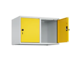 opzetkast,v. locker,2vak.,vak B 400mm,HxBxD 500x800x500mm,draaigrendel - 1