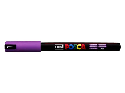 Verfstift Posca PC1MR Extra Fijne punt 0,7mm Lavendel