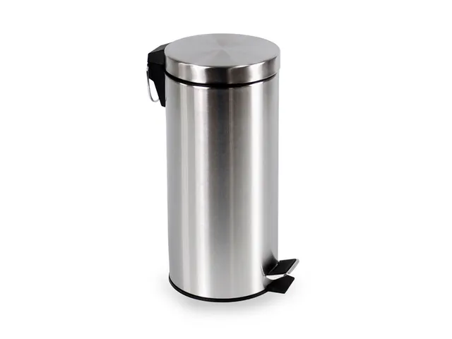 Pedaalemmer BRASQ 30 liter rvs