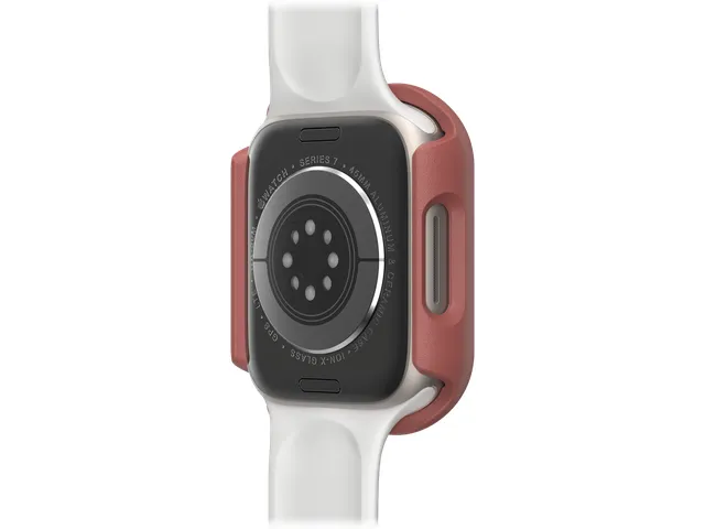 Case Eclipse Apple Watch Series 9/8/7 45mm steen rood screenprotector