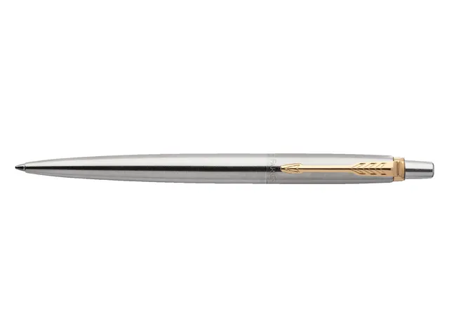 Stylo bille Parker Jotter Stainless Steel GT Medium blister