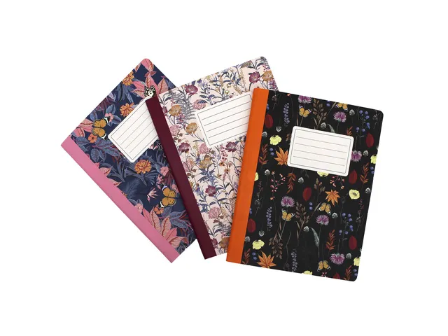 #Notitieboek Pukka Pad Bloom lijn krimp a 3st. assorti