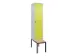 locker voor scheiding van kleding,HxBxD 2120x400x815mm,1vak