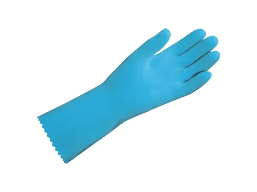 Mapa Jersette 30031 huishoudhandschoenen, blauw, maat 7, 50 paar