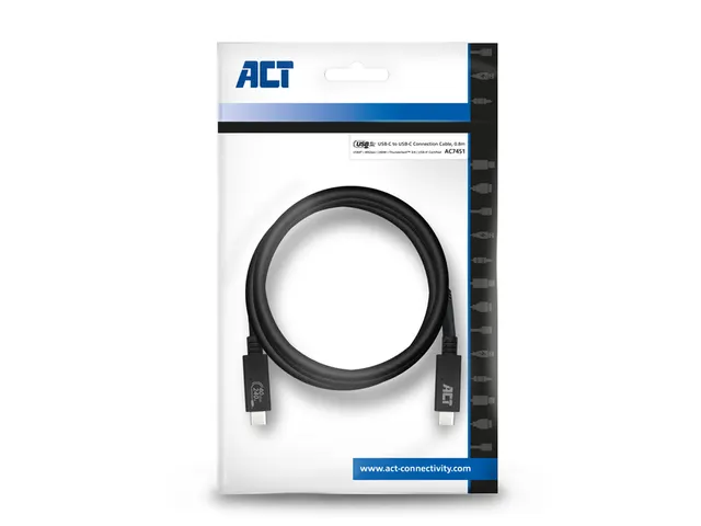 Kabel ACT USB4 40Gbps USB-C USB-IF