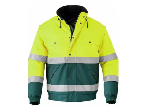 Havep 5139 pilotjack, fluo geel/groen, maat 2XL, per stuk