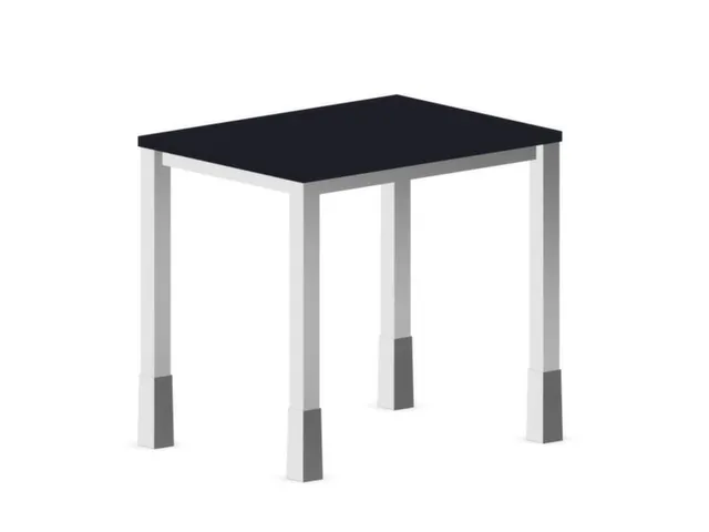 In hoogte verstelbaar bureau,HxBxD 720-840x800x600mm,CC-zwart