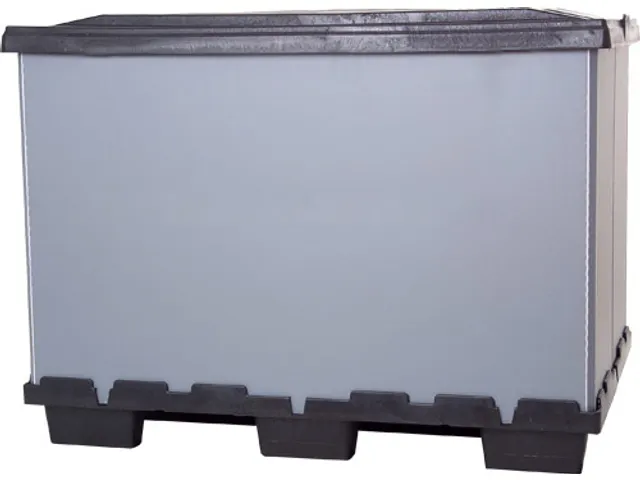 Pallet-Vouwkrat Hxlxb 800X1200X915Mm Kunststof 9Poten