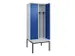 locker voor scheiding van kleding,HxBxD 2120x800x815mm,2vak