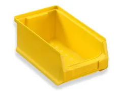 Zichtbak Hxbxd 75x100x175mm Pp Geel Grip