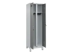 locker voor scheiding van kleding,HxBxD 1950x600x500mm,2vak