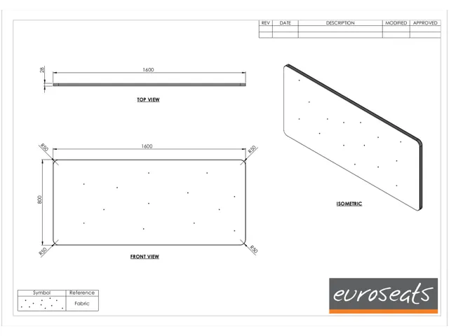 Scheidingswand 160x80cm Zwart