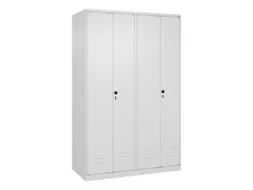 locker voor scheiding van kleding,HxBxD 1850x1200x500mm,4vak