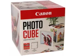 Canon Photo Cube en Frame + PP-201 Photo Paper Plus Glossy II 13x13cm