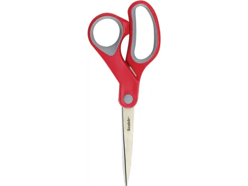 Schaar Scotch 20cm comfort rood blister
