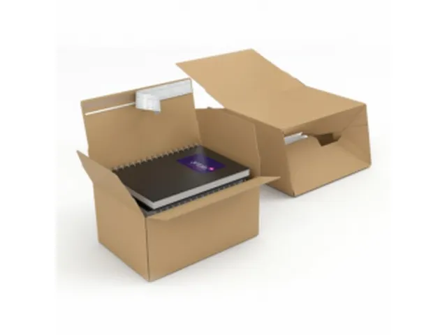 Verzenddoos Packfix 213x153x109mm Golf Bruin