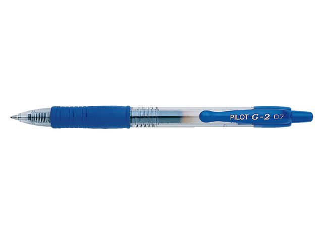 Pilot G2 Stylo roller encre gel rétractable pointe moyenne 0,7 mm