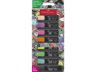 Markeerstiften Faber-Castell 46 Graffiti 8 stuks in karton etui - 2