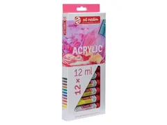 Acrylverf 12 Ml 12 Tubes In Assorti