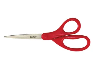 Schaar Scotch 18cm universeel rood blister - 3