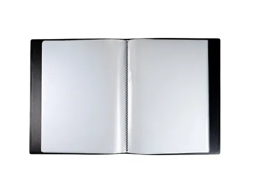showalbum A4 zwart met 50 insteekhoezen en frontsheet