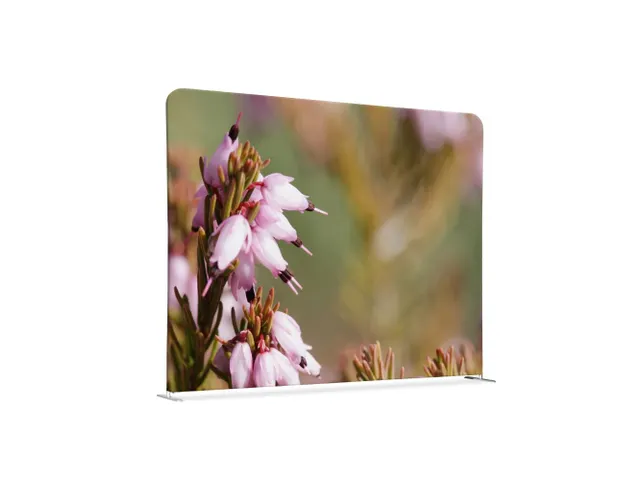 Scheidingswand Textiel 200x150cm Roze Bloem Erica