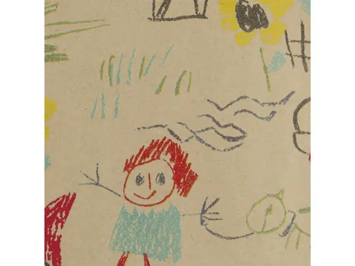 Cadeaupapier Kangaro kind dessins assorti, 70 x 200 cm