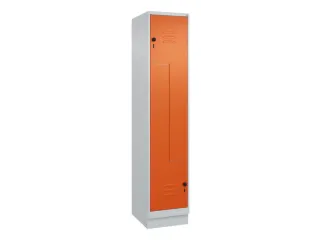 Z-garderobekast,HxBxD 1950x400x500mm,vak B 200/400mm,draaigrendel - 1