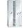 verticale kast,HxBxD 1950x1000x695mm,3uittrekwanden