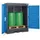PE-vatenkast,v. aquatox./agressieve stoffen,HxBxD 1980x1560x1080mm