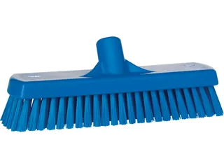 Vloerschrobber Vikan harde vezel 305mm blauw - 1