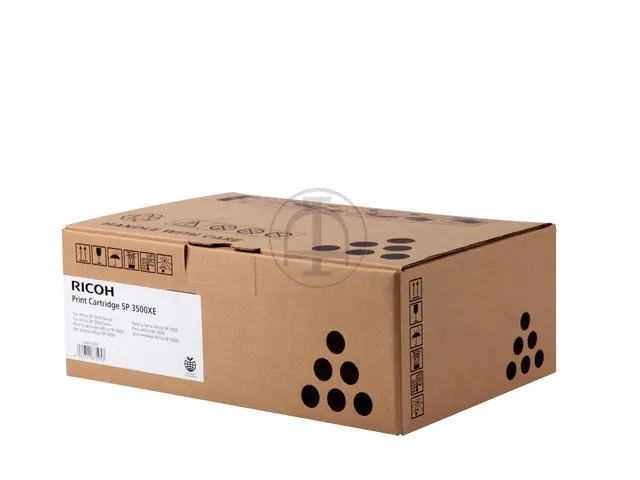 Tonercartridge Ricoh 406990 Sp 3500 xe 6.400 Pagina's Zwart