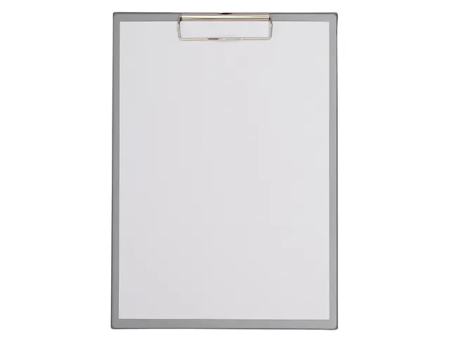 Klembord MAUL A4 staand PVC zilvergrijs