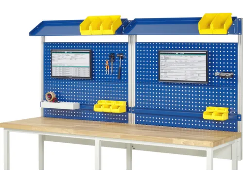 opbouwelement,v. werkbank,HxBxD 1130x2500x350mm,draagverm. 100kg,staal