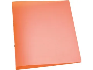 Ringmap A4 PP 2 Ringen 25mm Transparant Oranje - 3
