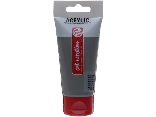 Acrylverf Talens Art Creation 710 neutraalgrijs tube à 75ml