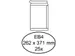 Envelop Hermes Akte Eb4 262x371mm Zelfklevend Wit 25 Stuks