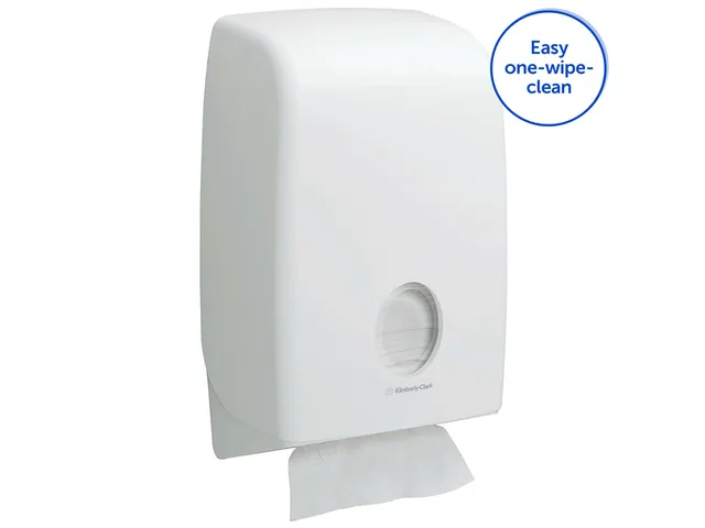 Handdoekdispenser Kimberly Clark Aquarius i-vouw wit 6945