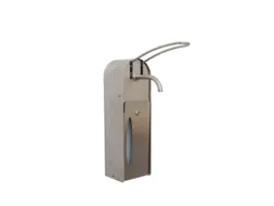 zeep-/ontsmettingsmiddeldispenser,HxB 325x97mm,v. 1l,vulpeilindicator